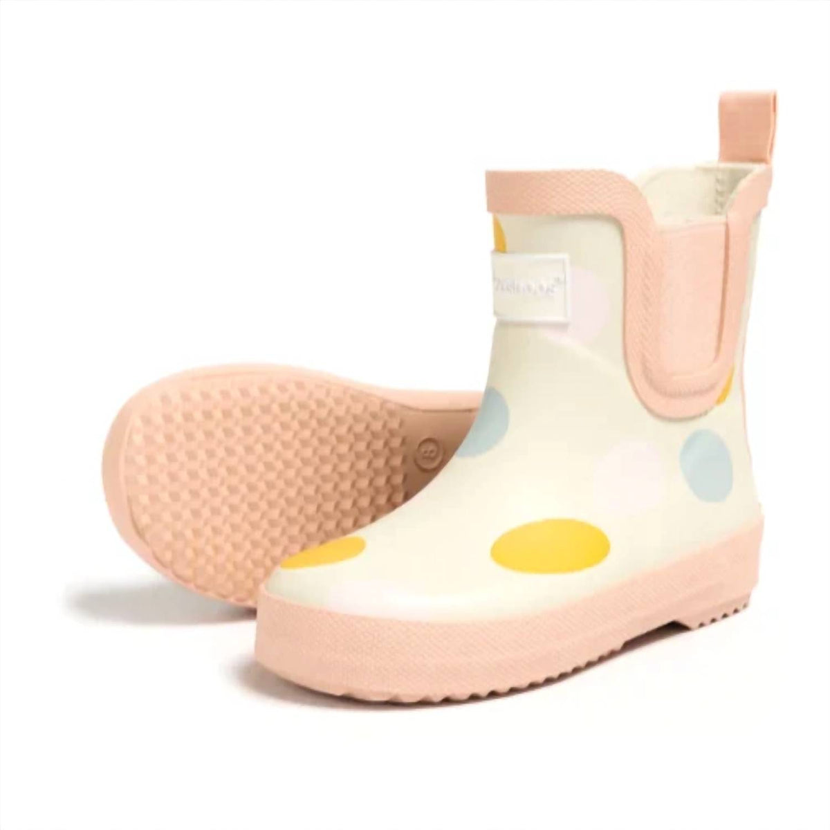 Shooshoos - Kid's Polka Dot Round Toe Rainboots