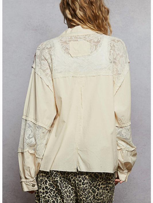 Pol - Balloon Sleeve Shacket