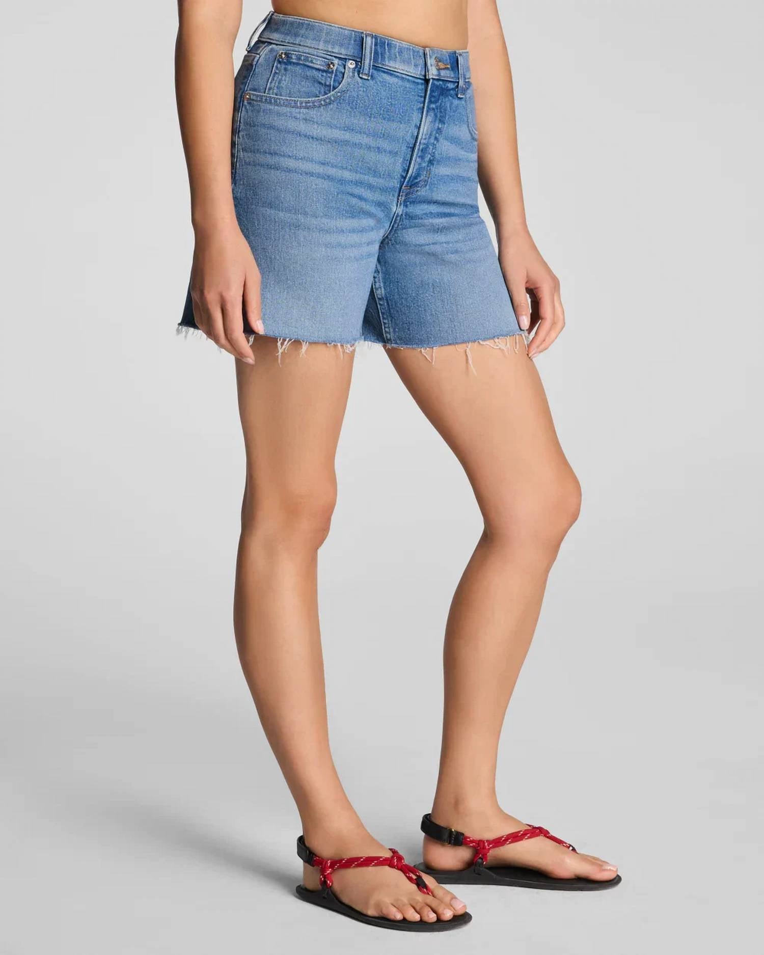 Spanx - Authentic Raw Hem Jean Shorts