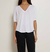 Nation Ltd - Edie Shirred Tee