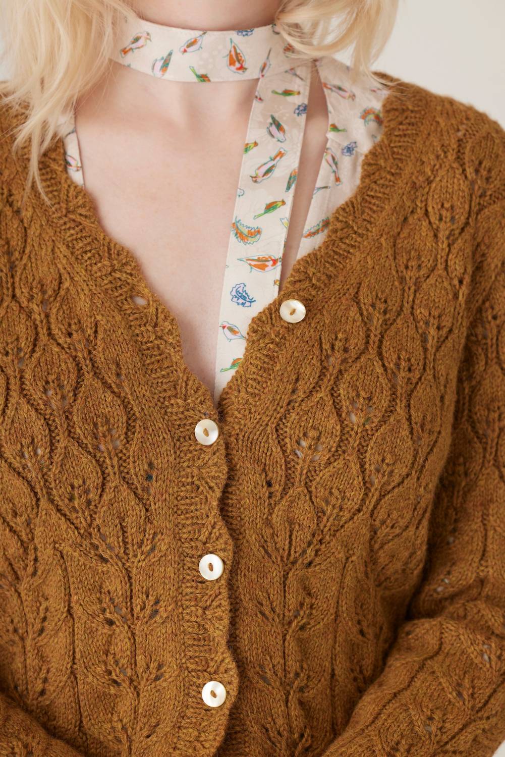 Rose Velvet - Emma V Neck Sweater