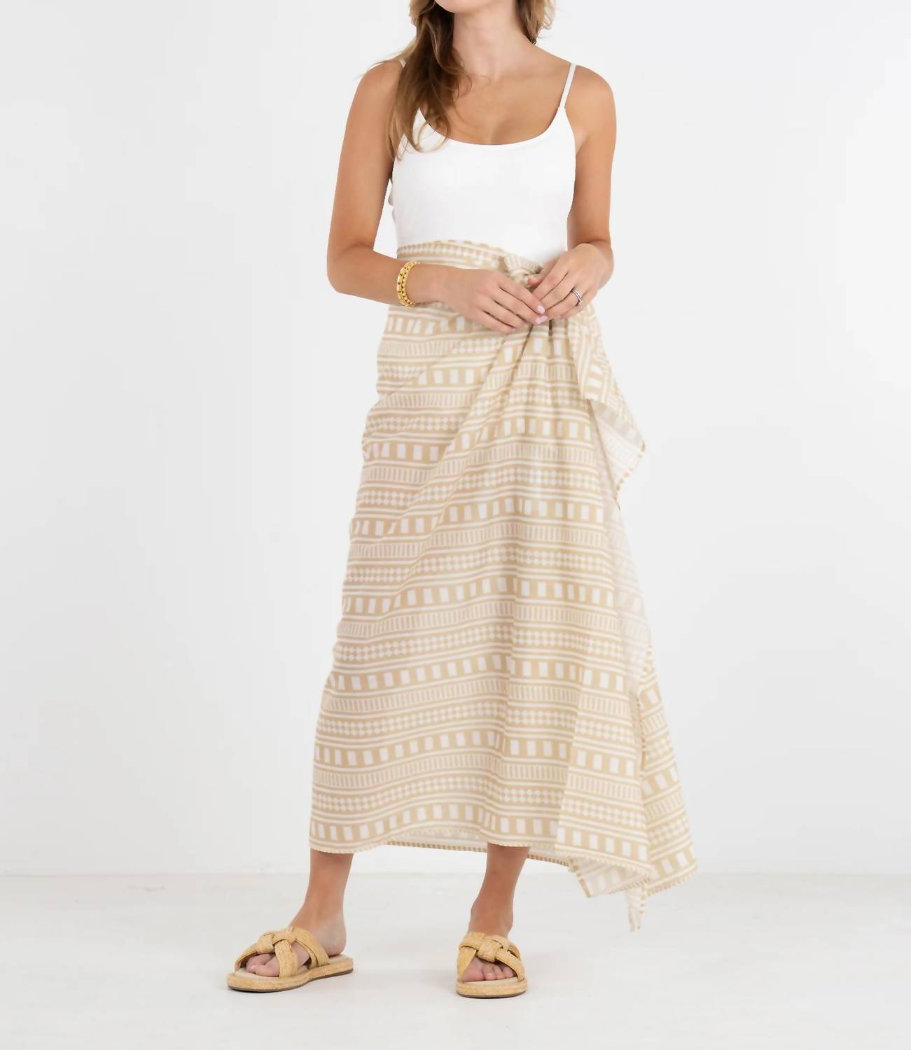 Emily Mccarthy - Stripe Print Pareo