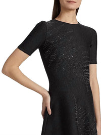 Oscar De La Renta - Fern Embellished Knit Dress
