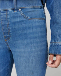 Spanx - High Rise Flare Jeans - Plus