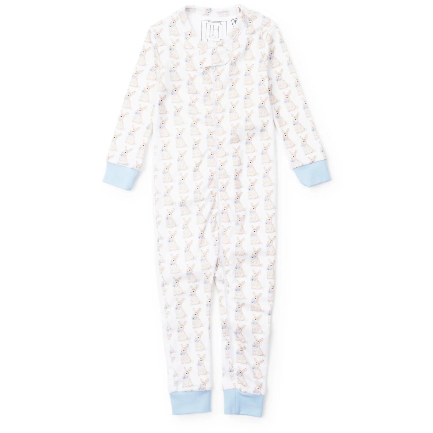 Lila + Hayes - Kid's Cotton Zipper Pajama
