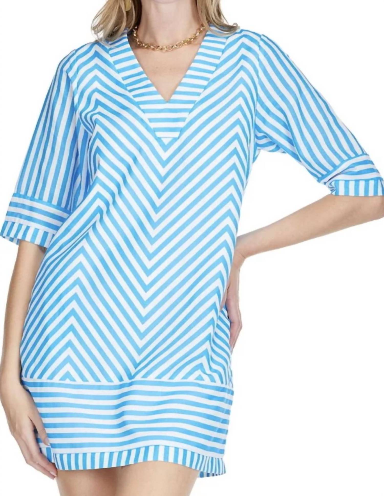 Jade - Striped Sheath Dress
