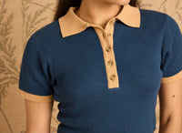 Known Supply - Zuri Knit Polo Top