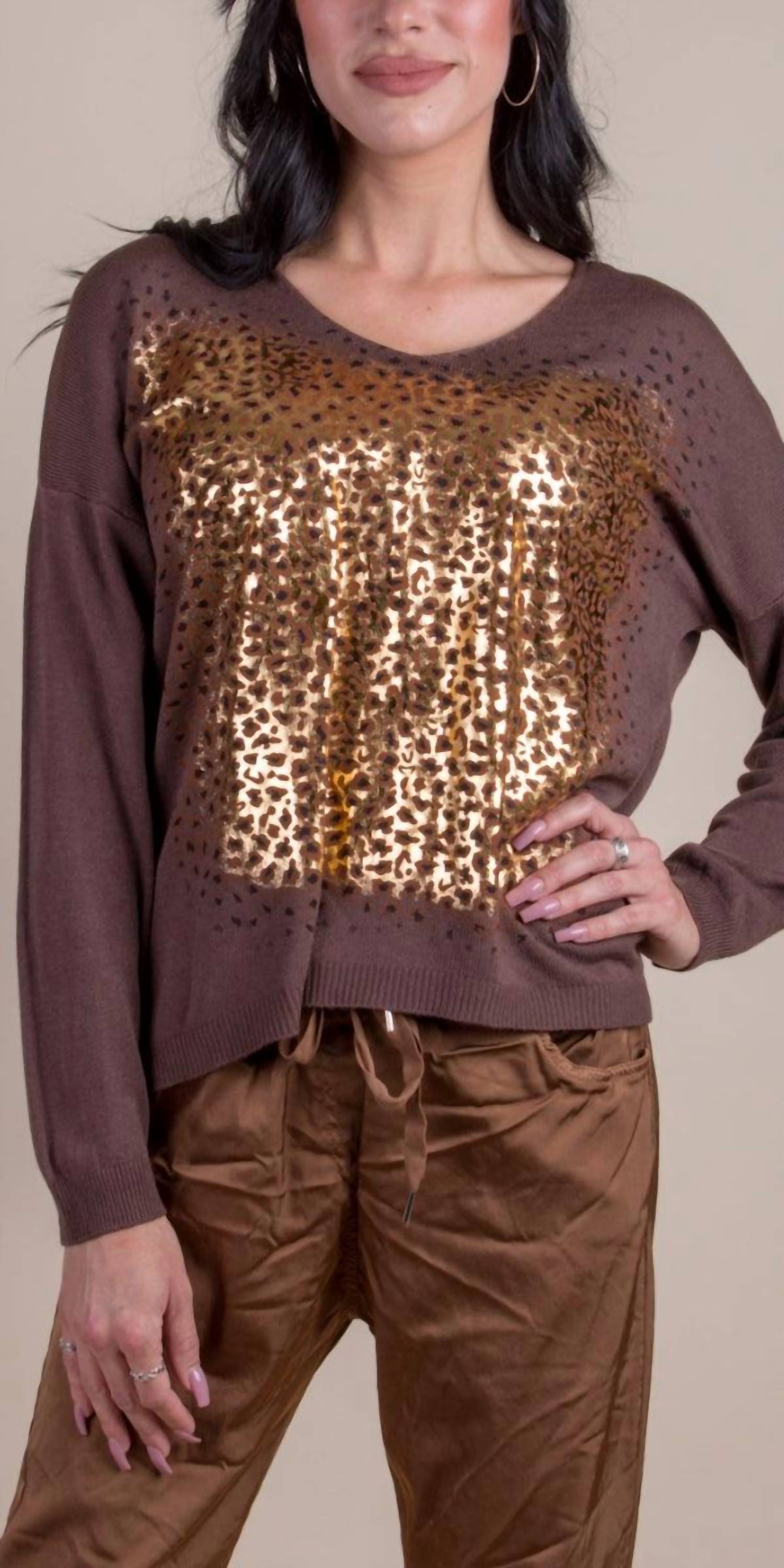 Gigi Moda - Idalia Cheetah Sweater