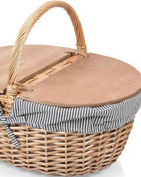 Picnic Time - Country Basket Picnic Basket