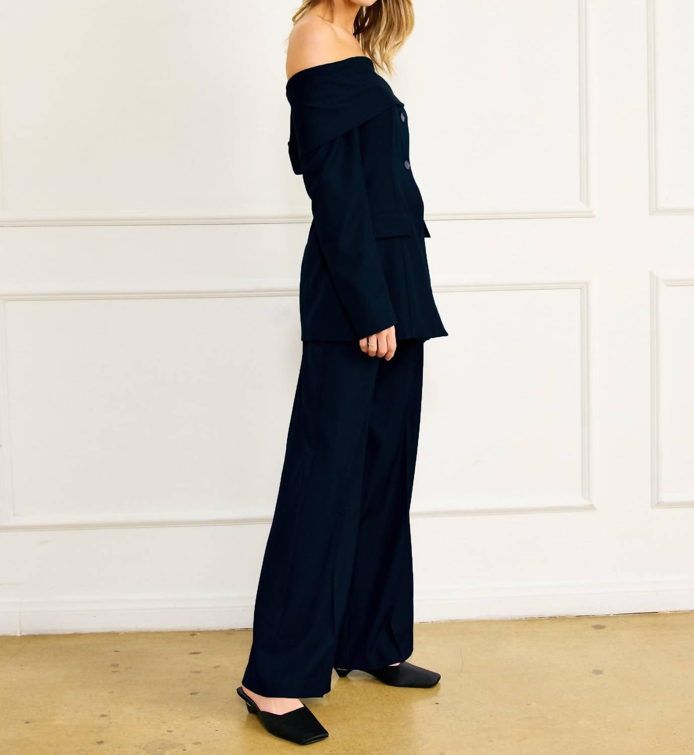 Line And Dot - Derrick Wide Leg Pant
