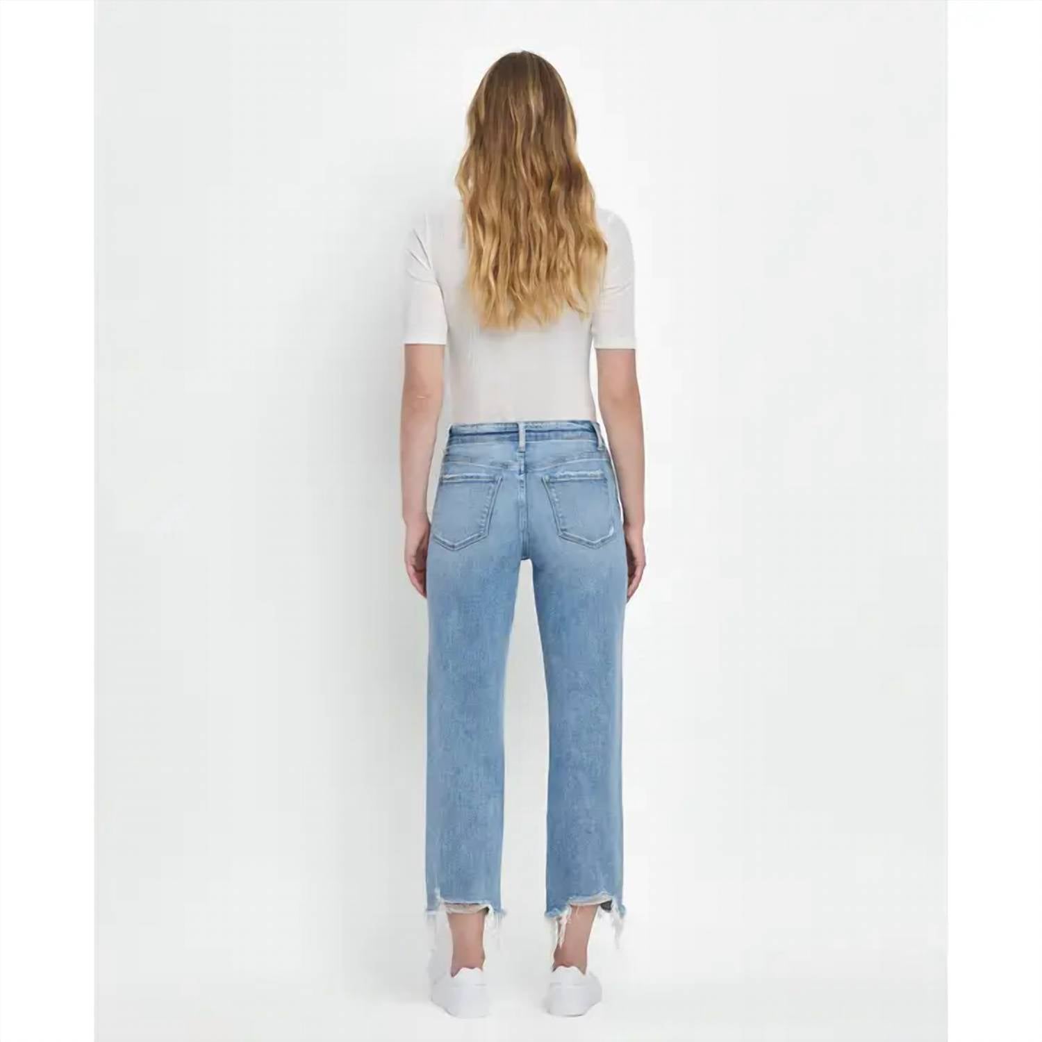 Vervet By Flying Monkey - High Rise Regular Straight Jeans