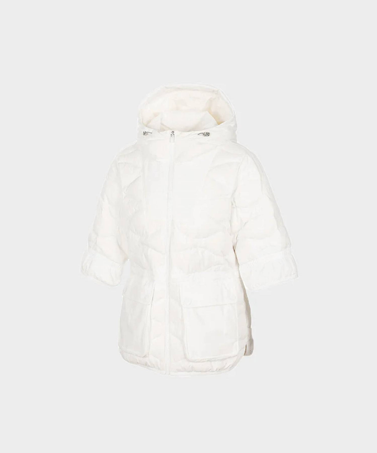 Wideangle - Waggle Half Sleeve Midi Down Jacket