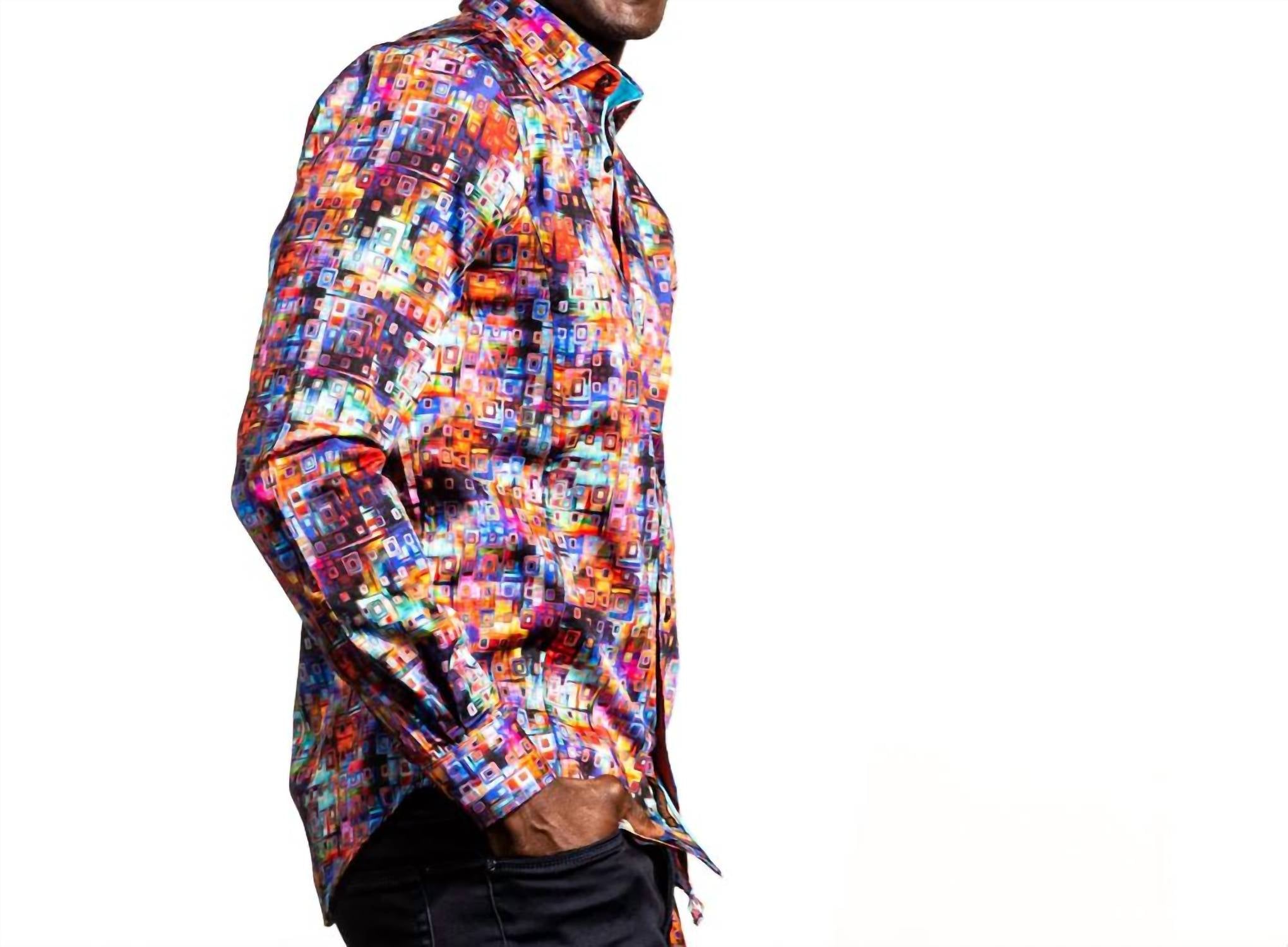 Eight X - Men's Portals Within Button Down Shirt