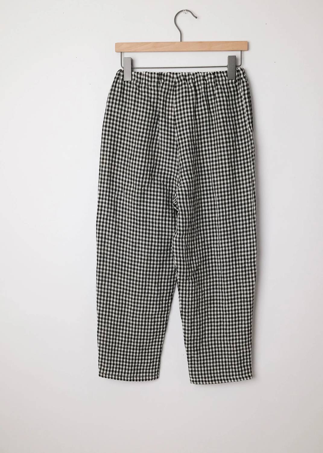 Apuntob - Linen Check Trousers