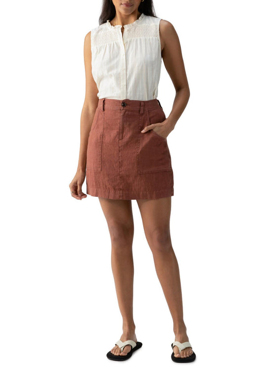 Sanctuary - Linen Mini Skirt