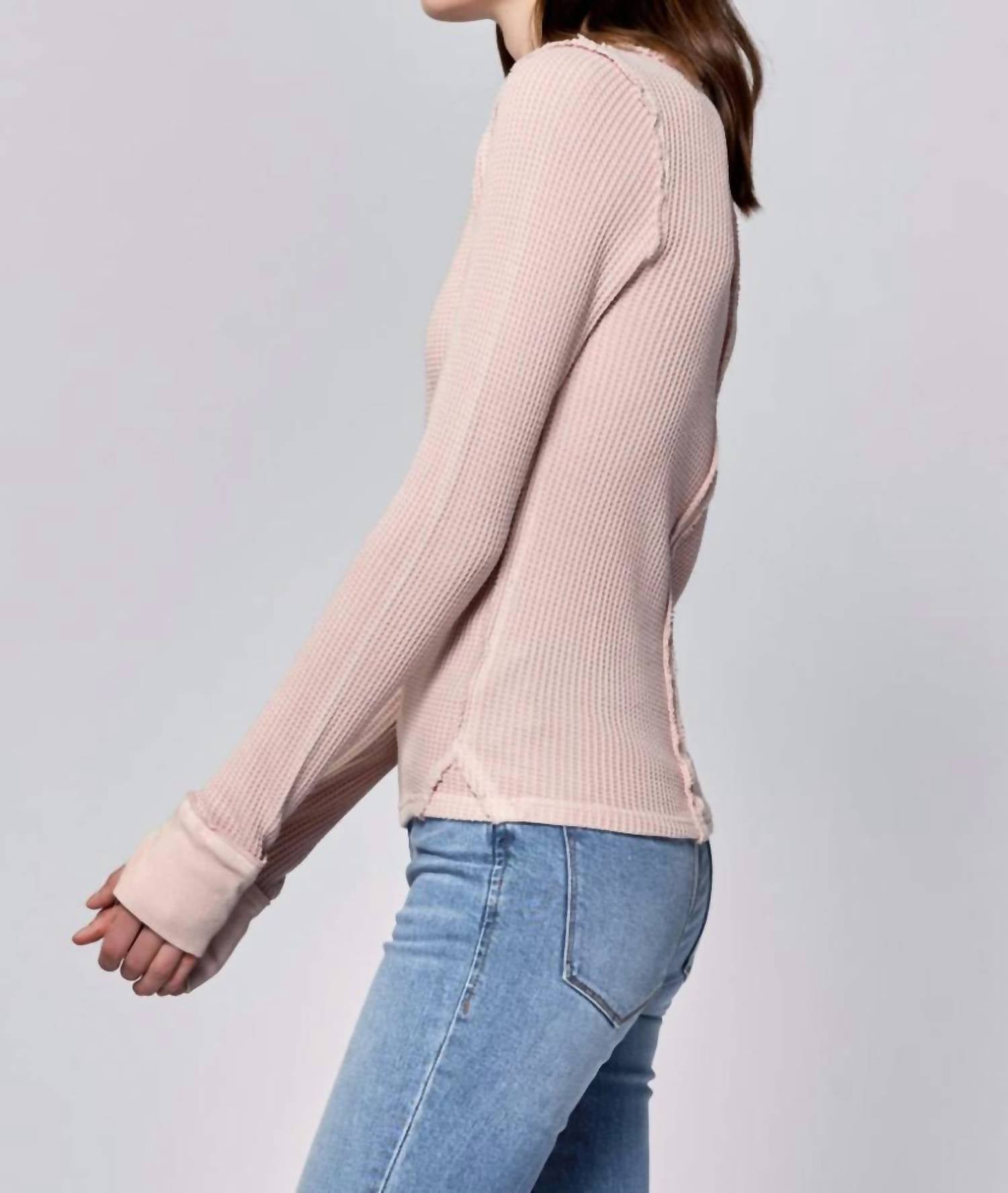 Dear John Denim - Ania Thermal Long Sleeve Top