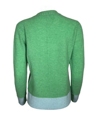 Kinross - Women's Contrast Trim Rib Crew Neck Top