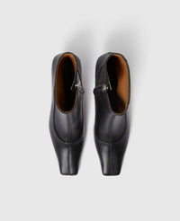 Stella McCartney Women's Brushed Spur Heeled Ankle Boots in black - women's shoe - view 4