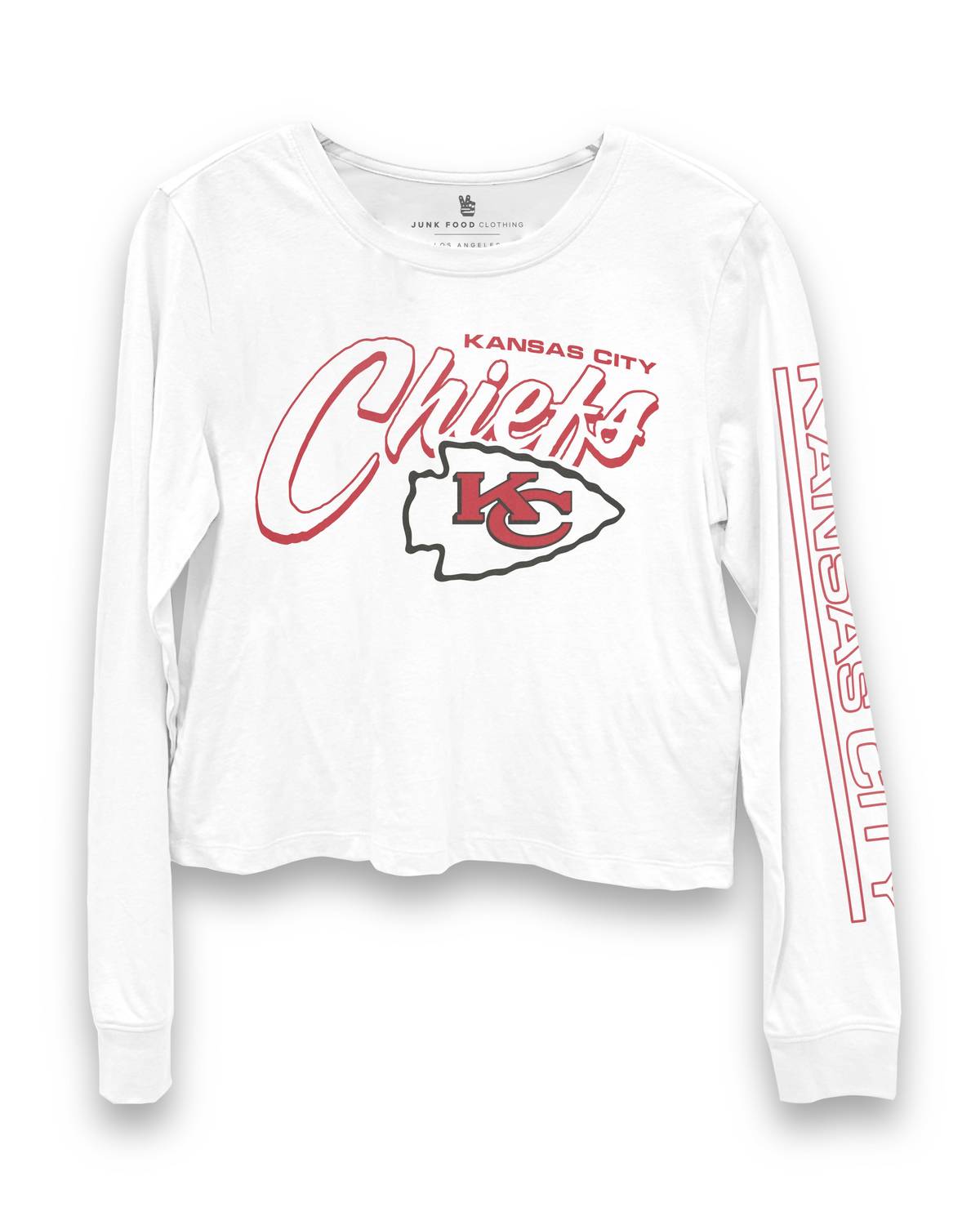 Junk Food - Women's Chiefs Long Sleeve Tee