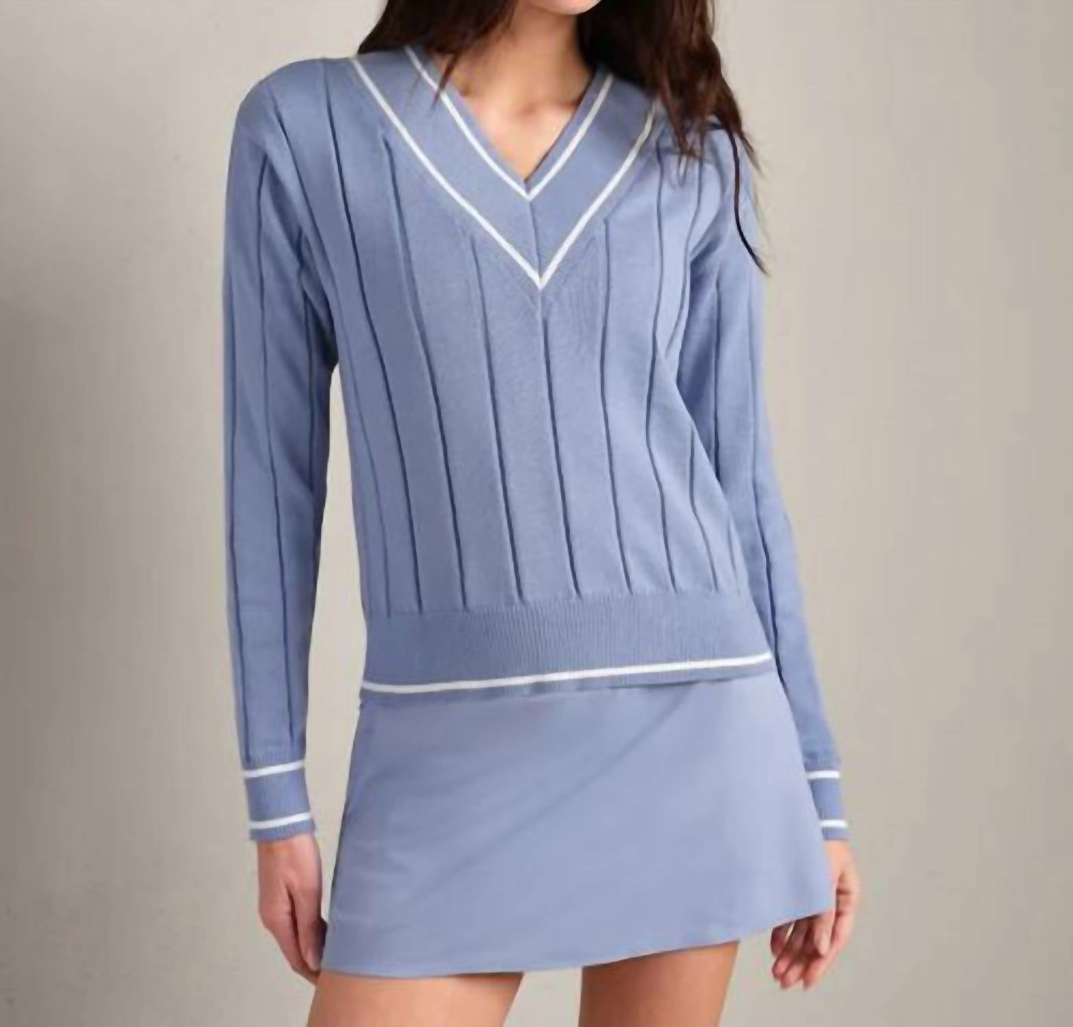 Rhone - Varsity Cable Knit Sweater