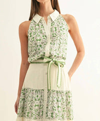 Adelyn Rae - BAILEE HALTER SHIRT