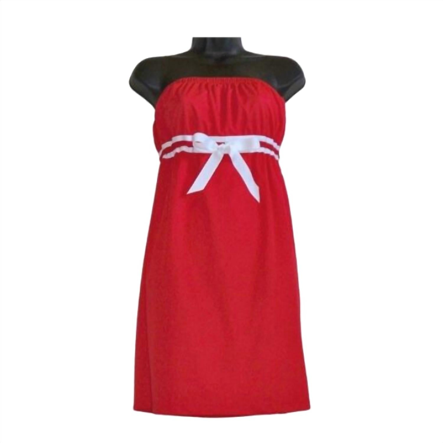 Glitter Gear - Solid Strapless Dress