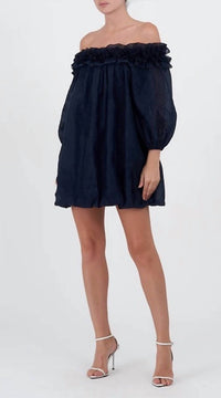 Cinq A Sept - Nava Embroidered Organza Mini Dress