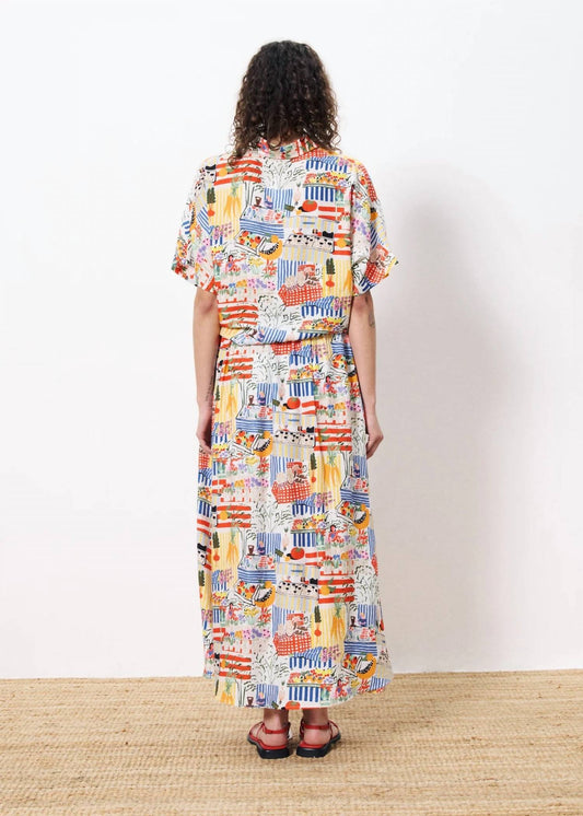 Frnch - Liliane Short Sleeve Loose Fitted Shirt