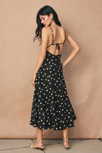 Dress Forum - Madelyn Polka Dot Midi Dress