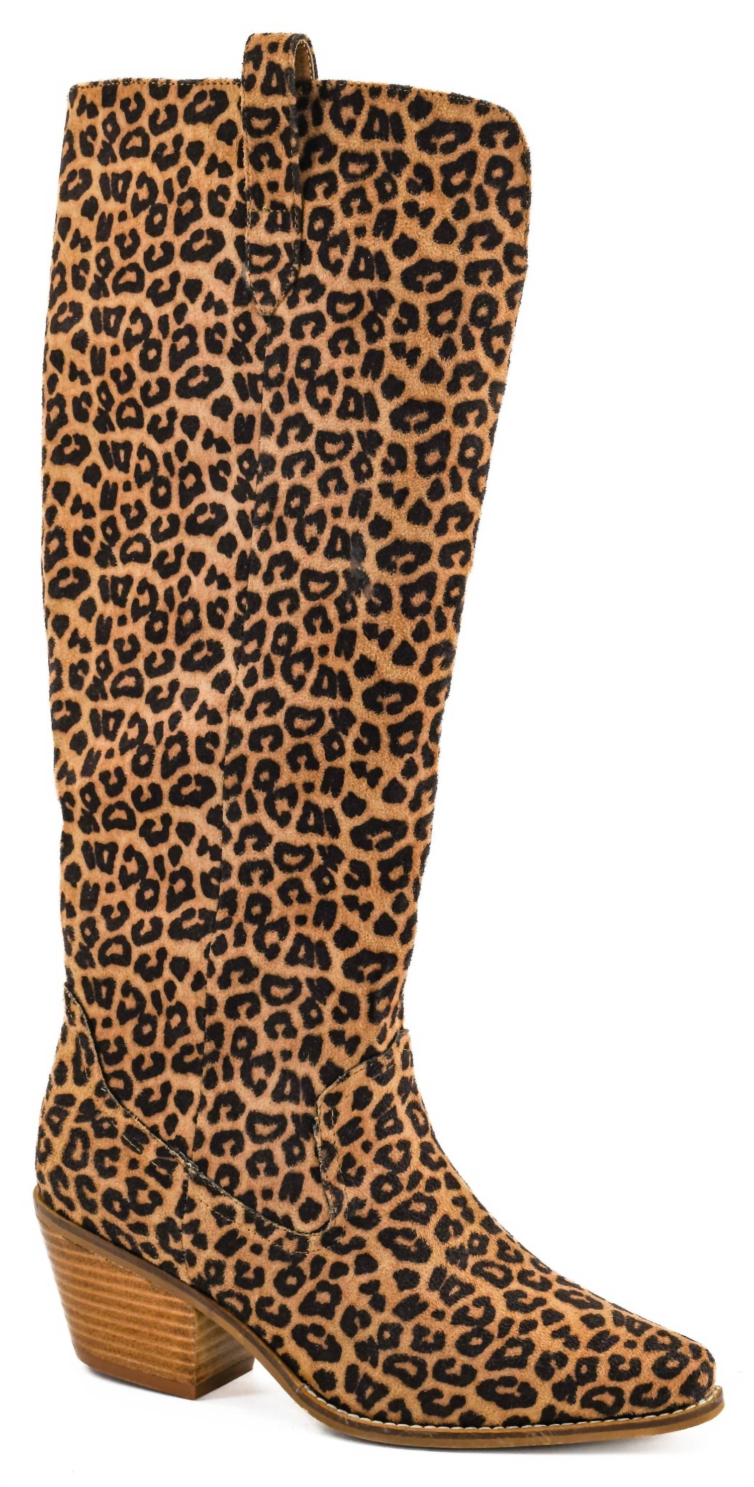 Corkys Footwear Women's Hats Off Boots in leopard - women's shoe