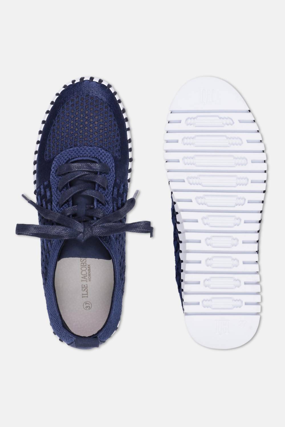Ilse Jacobsen - Women's Tulip 4271 Platform Lace Up Sneaker
