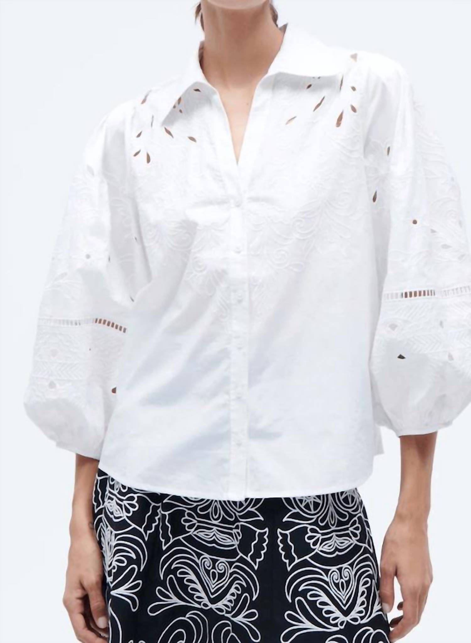 Figue - Sharon Wide Collar Top