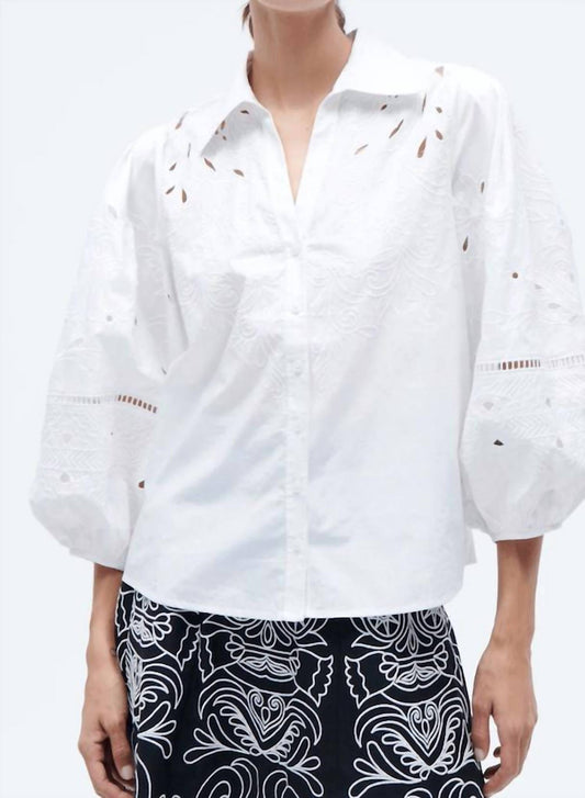 Figue - Sharon Wide Collar Top