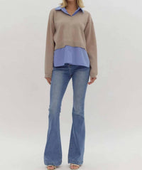 Entro - Trim Twofer Shirt