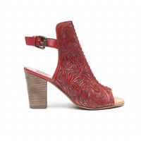 Bohera - Women's Callandra High Front Hand-tooled Sandals