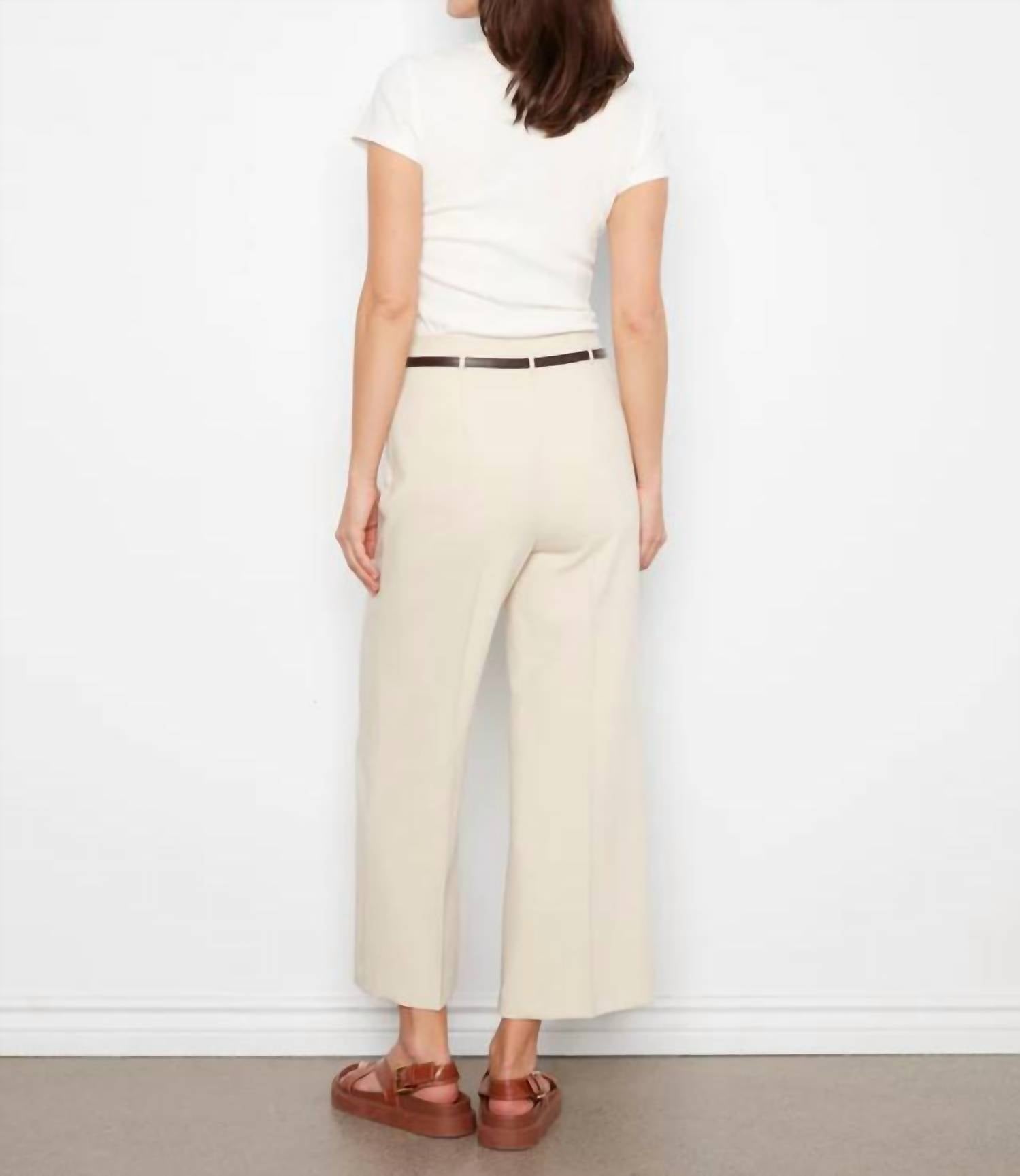 Charlie B - Cropped Dressy Belted Pants