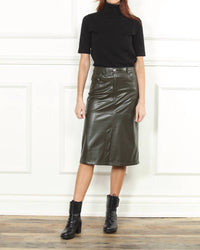 Zero Degree Celsius - Vegan Leather Skirt
