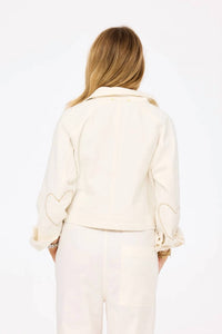 Kerri Rosenthal - Denim Cropped Jacket