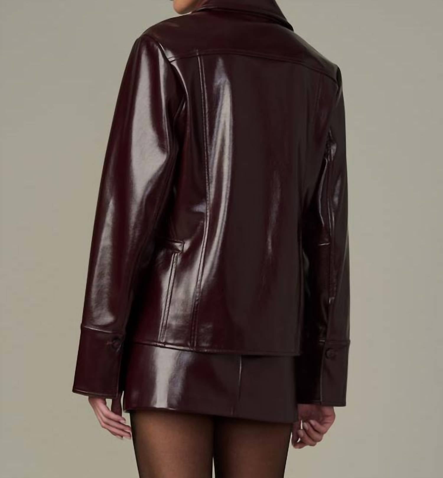 Joe'S Jeans - Daisy Vegan Leather Jacket