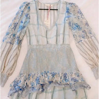 Loveshackfancy - Sienne Silk Mini Dress