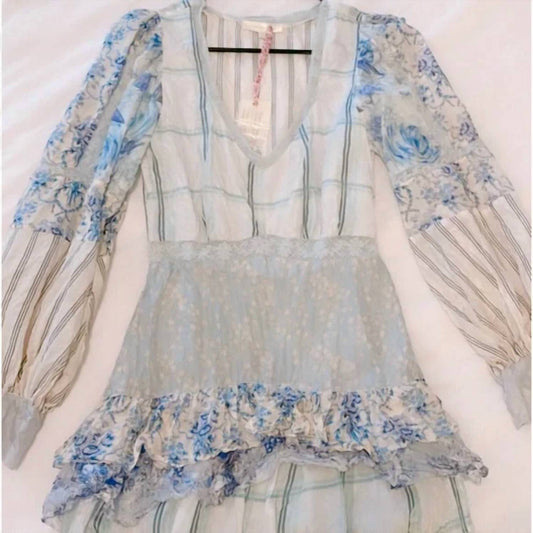 Loveshackfancy - Sienne Silk Mini Dress