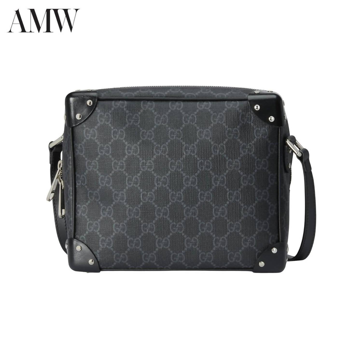Gucci - Men's Shoulder Bag With Leather Details