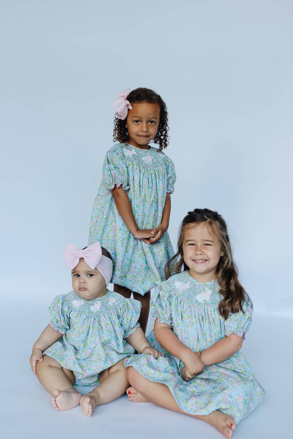 Poppy Kids Co. - Kids' Polly Bunny Bubble Bishop Dress
