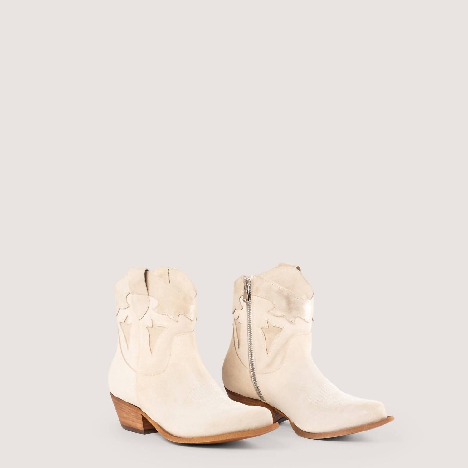 Kali Shoes - Women's Vicky Shine Texan Ankle Boots