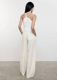 Enza Costa - Cropped Halter Tank Top