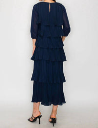 Joh - Jesiah Ruffle Top With Matching Ruffle Skirt Set