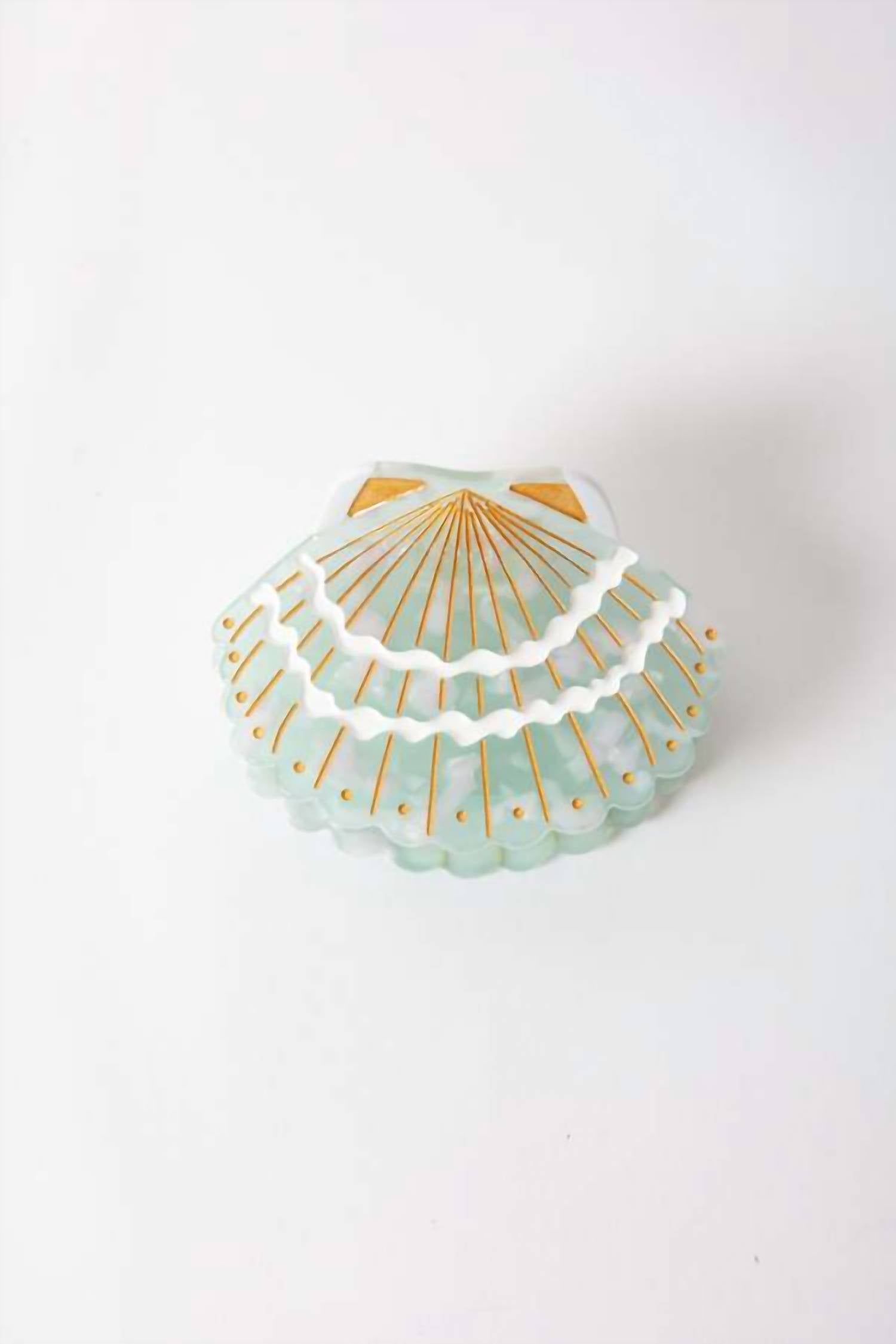 Solar Eclipse - Women's Seashell Claw Clip
