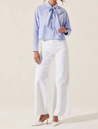 Astr - Wendi Bow Tie Blouse