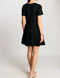 P.Cill - Butter Modal Short Sleeve Tailored Mini Dress