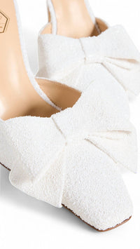 Nalebe - DIMANTE GLITTER HIGH HEEL MULE BRIDAL